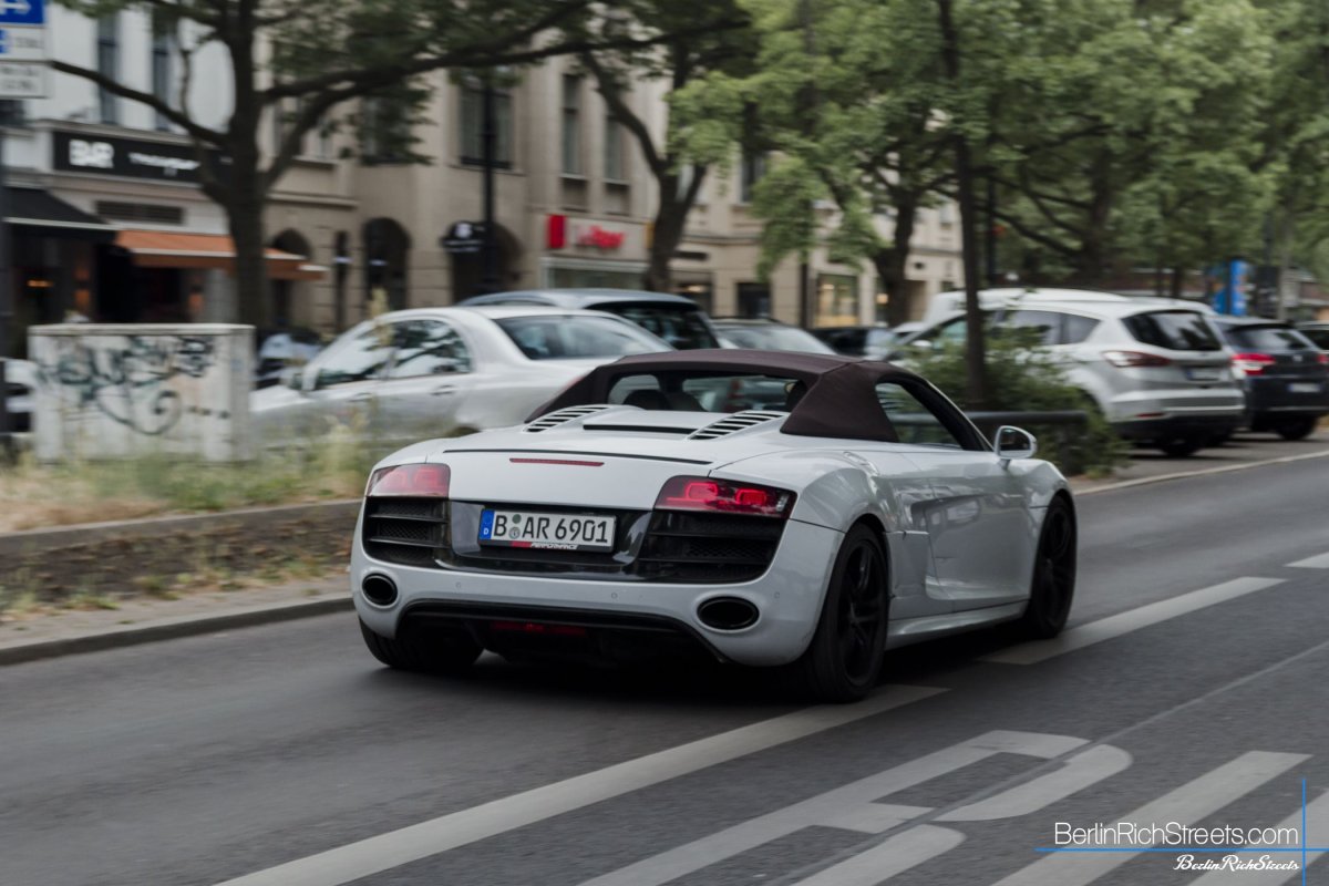 Audi R8 V10 Spyder spotted in Berlin — BerlinRichStreets